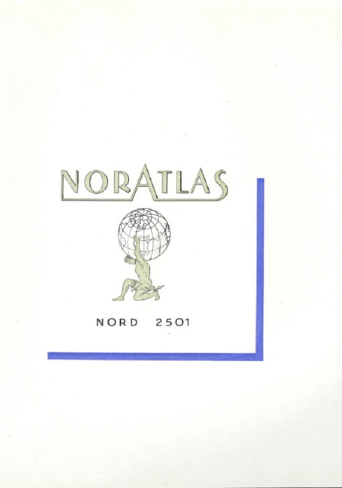 Nord Aviation N.2501 Noratlas brochure du constructeur