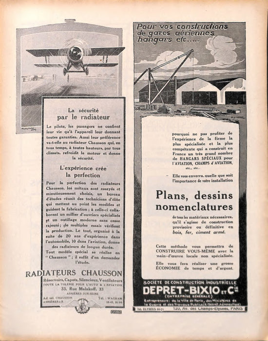 L'Air #058 Avril-Mai 1922  (revue bi-mensuelle)