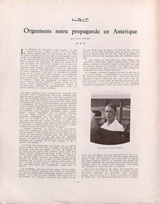 L'Air #058 Avril-Mai 1922  (revue bi-mensuelle)
