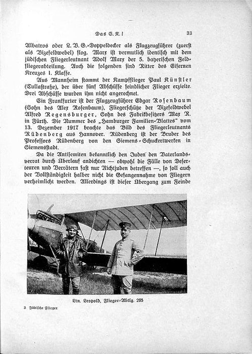 Teilhaber, Felix A. - Judische flieger im weltkrieg - 第一次世界大戦中のユダヤ人飛行士 (1924) (digital edition)