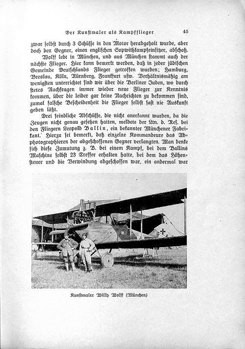 Teilhaber, Felix A. - Judische flieger im weltkrieg -  (digital edition)منشورات يهودية في الحرب العالمية الأولى (1924)