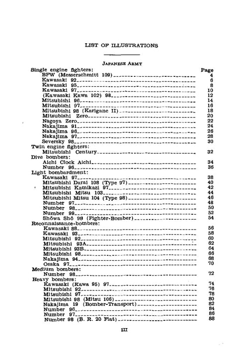 US War Dept - Identification of Japanese aircraft 1941 & 1942 (일본 항공기 식별) (Ebook)