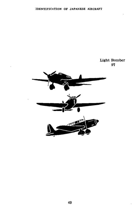 US War Dept - Identification of Japanese aircraft 1941 & 1942 (일본 항공기 식별) (Ebook)