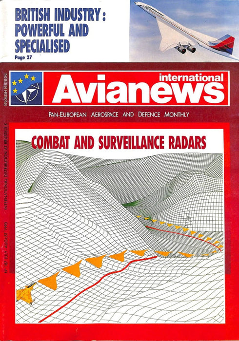 Avianews International - # 187 الدولية - الطبعة الإنجليزية 1990 رقم  المجلد الثامن عشر رقم 6
