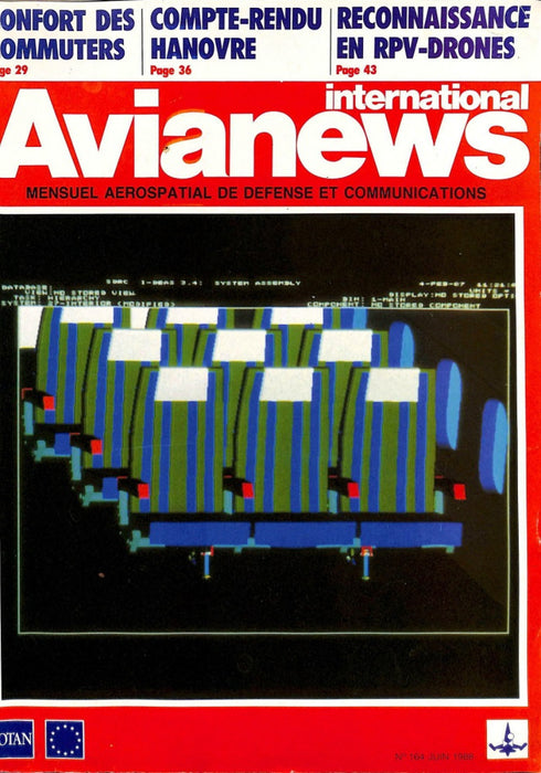 Avianews International - # 164 الدولية - الطبعة الفرنسية 1988  Volume XVI N ° 6