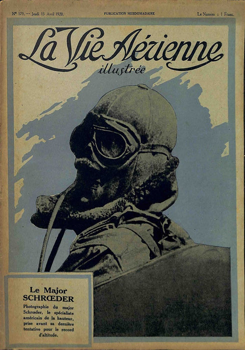La Vie Aérienne Illustrée #179 15 avril 1920