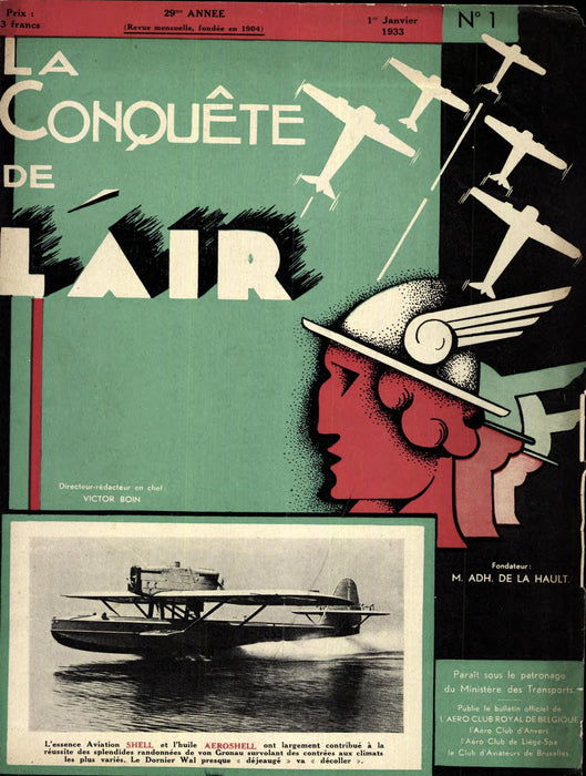 La Conquête de l'Air 1933 01 Janvier