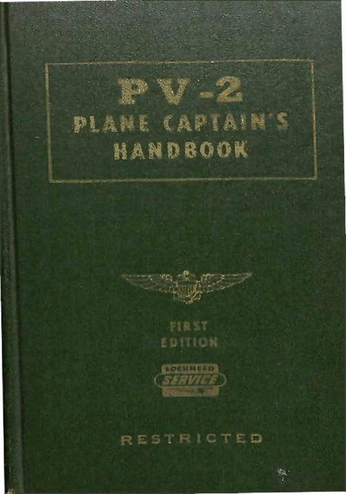 Lockheed PV-2 Captain's Handbook (Ebook)