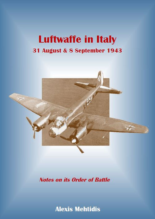 Mehtidis, Alexis - La Luftwaffe en Italie - 31 août et 8 septembre 1943