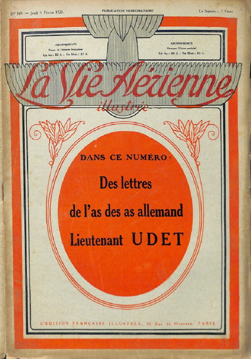La Vie Aérienne illustrée #169 5 Février 1920