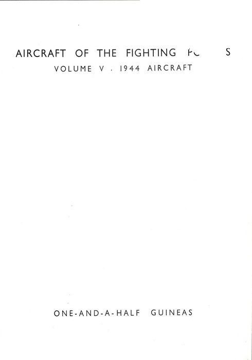Aircraft of the fighting powers 1944 - ja