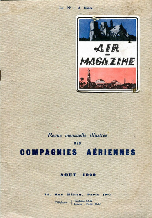 Air Magazine 1929 #8 (mes de agosto)