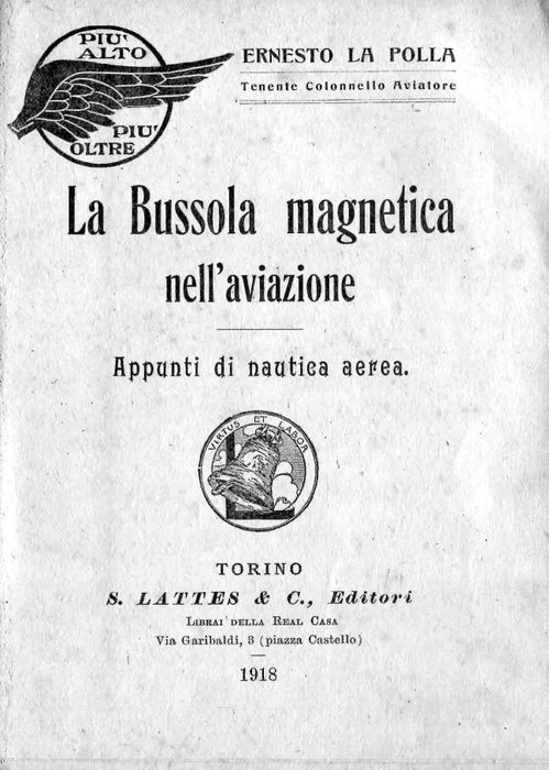 La Polla, Ernesto - The magnetic compass in aviation (1918)