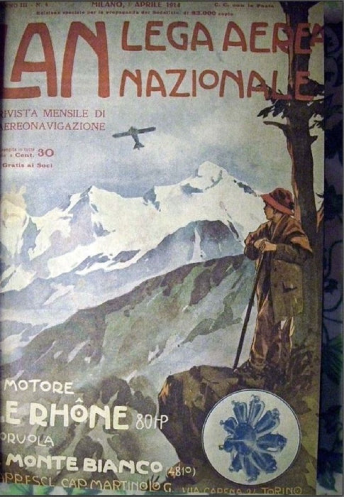 L.A.N. (Lega Aerea Nazionale Italiana) # 4 - Aprile 1914