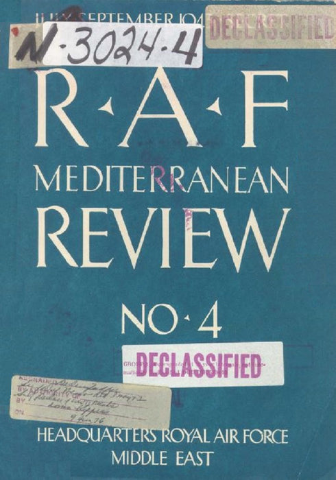 RAF Mediterranean Review #4 July-Septembre 1943