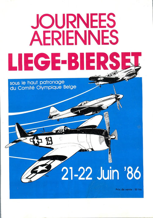 Liège-Bierset, journées aériennes 21-22 juin '86