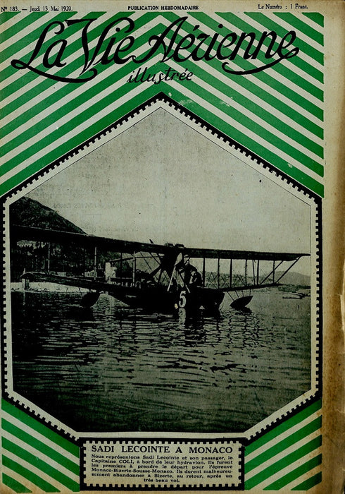 La Vie Aérienne Illustrée #183 13 mai 1920